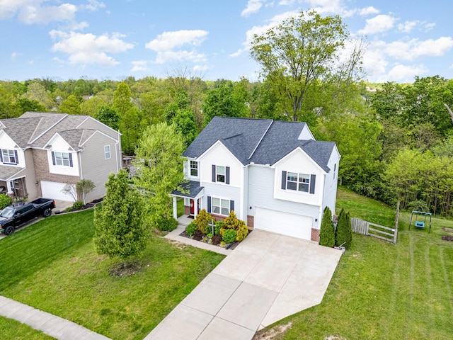 850 Stablewatch Dr, Independence, KY 41051 - traditional-style house featuring an attached garage and concrete driveway