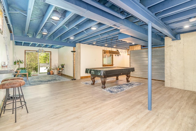 850 Stablewatch Dr, Independence, KY 41051 - playroom featuring wood finished floors and pool table