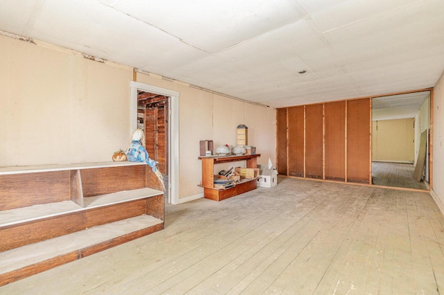 7595 Willow Lenoxburg Rd, Foster, KY 41043 - below grade area featuring wood-type flooring