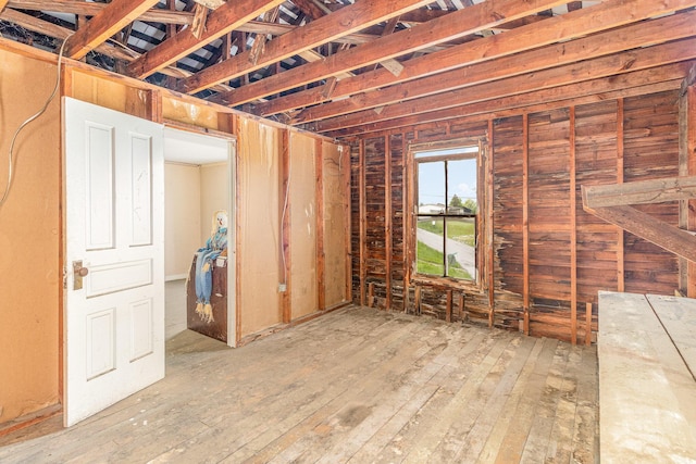 7595 Willow Lenoxburg Rd, Foster, KY 41043 - misc room with hardwood / wood-style floors