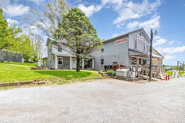 7595 Willow Lenoxburg Rd, Foster, KY 41043 - view of front of home with a front yard