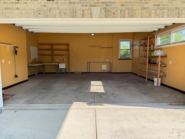 410 Links View Dr, Butler, KY 41006 - garage featuring baseboards