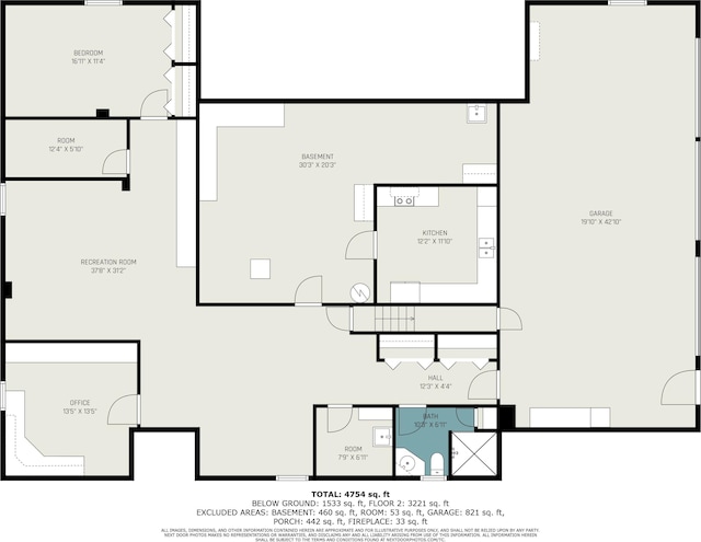1051 Arden Dr, Villa Hills, KY 41017 - room layout
