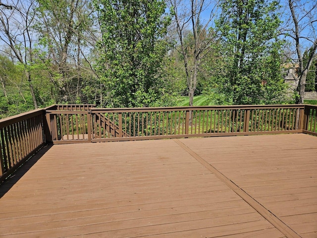 view of deck