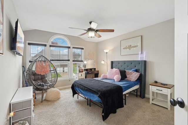 574 Ravensridge Ct, Alexandria, KY 41001 - carpeted bedroom with baseboards and ceiling fan