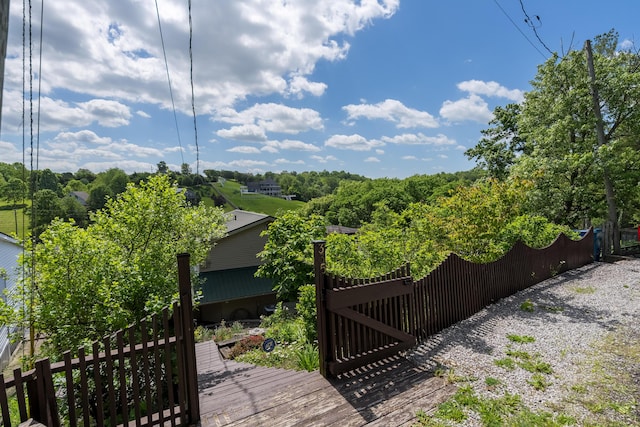 335 Fernwood Dr, Williamstown, KY 41097 - deck with fence and a gate