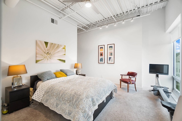 120 Main St Unit 306, Newport, KY 41071 - bedroom with carpet, a high ceiling, and baseboards