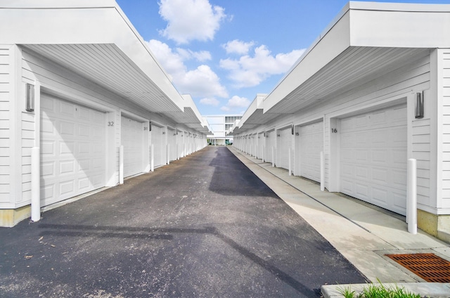 120 Main St Unit 306, Newport, KY 41071 - view of asphalt alley with community garages
