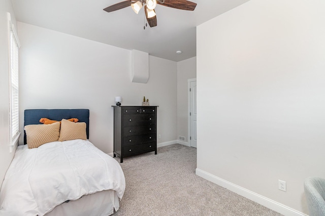 810 Saratoga St, Newport, KY 41071 - bedroom featuring carpet flooring, baseboards, and a ceiling fan