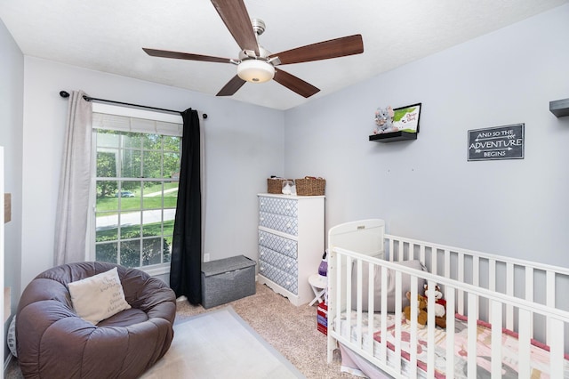 37 Pinhook Pl, Crittenden, KY 41030 - carpeted bedroom with a ceiling fan