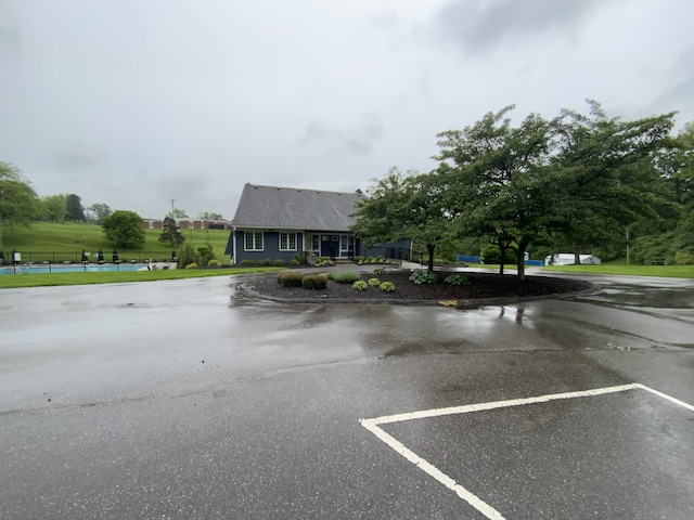 view of parking