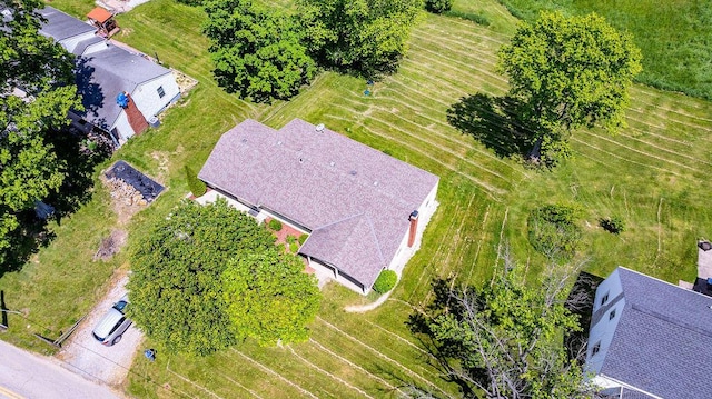 drone / aerial view