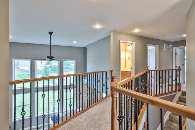 2011 Holderness Dr, Union, KY 41091 - hallway featuring recessed lighting