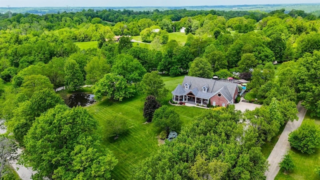 9015 Washington Trace Rd, California, KY 41007 - aerial view of property and surrounding area