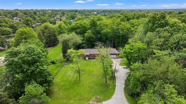 804 Walnut Way, Erlanger, KY 41018 - view of subject property with a heavily wooded area
