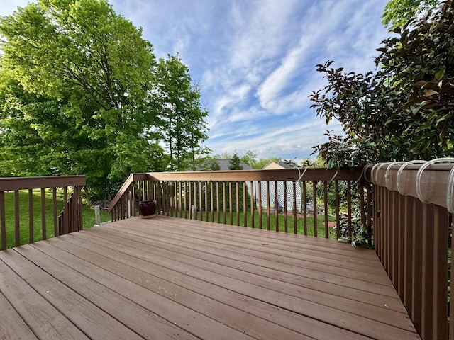 view of deck