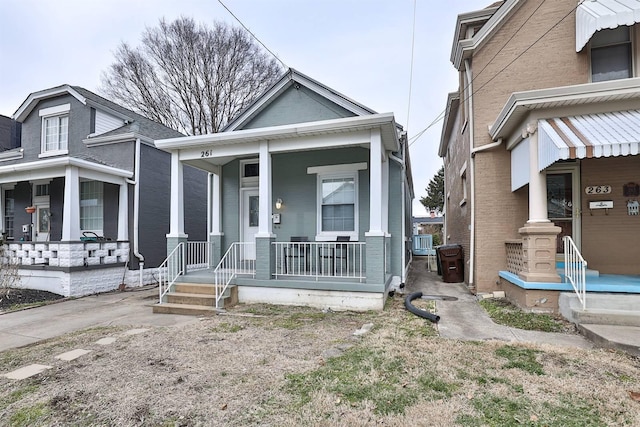 261 Park St, Ludlow, KY 41016 - view of front of home with a porch