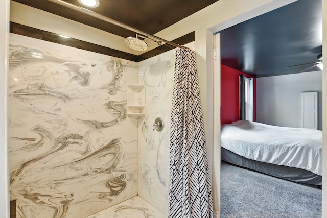 17 Harrison Ave, Bellevue, KY 41073 - ensuite bathroom with a shower with curtain