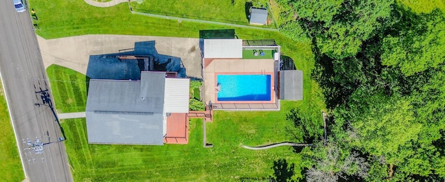 17 Harrison Ave, Bellevue, KY 41073 - drone / aerial view of a pool