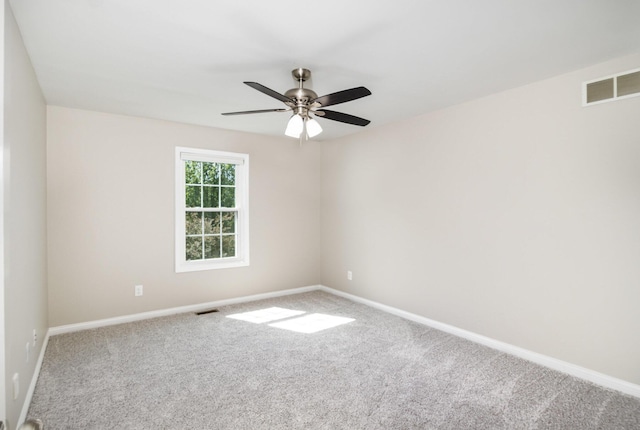 1169 Appomattox Dr, Florence, KY 41042 - empty room with carpet, baseboards, and a ceiling fan