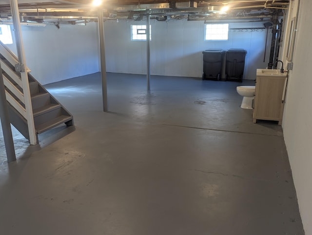 3157 Woodward St, Erlanger, KY 41018 - basement with stairway
