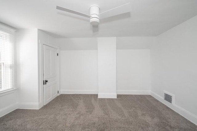 2730 Dakota Ave, Covington, KY 41015 - additional living space with carpet floors, a ceiling fan, and baseboards