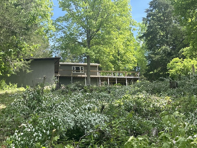 247 Hideaway, Owenton, KY 40359 - rear view of property with a deck