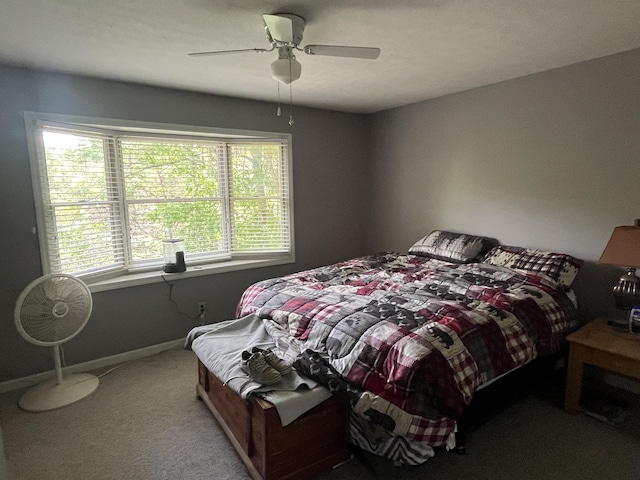 247 Hideaway, Owenton, KY 40359 - bedroom with carpet flooring and ceiling fan