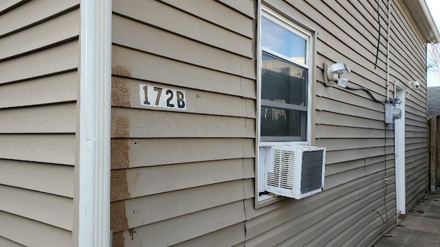 exterior view of cooling unit