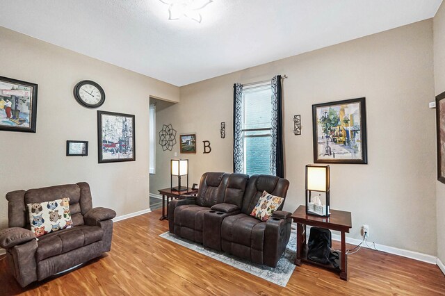 1706 Banklick St, Covington, KY 41011 - living area with light wood finished floors and baseboards