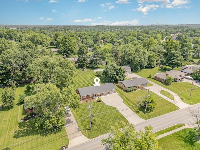 2534 Buttermilk Pike, Fort Mitchell, KY 41017 - drone / aerial view of a heavily wooded area