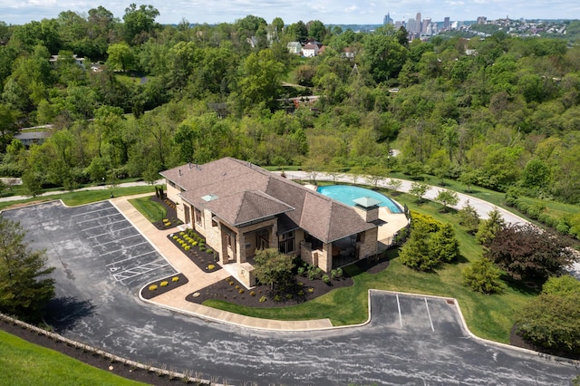 567 Riverpointe Dr Unit 11, Dayton, KY 41074 - drone / aerial view of a forest
