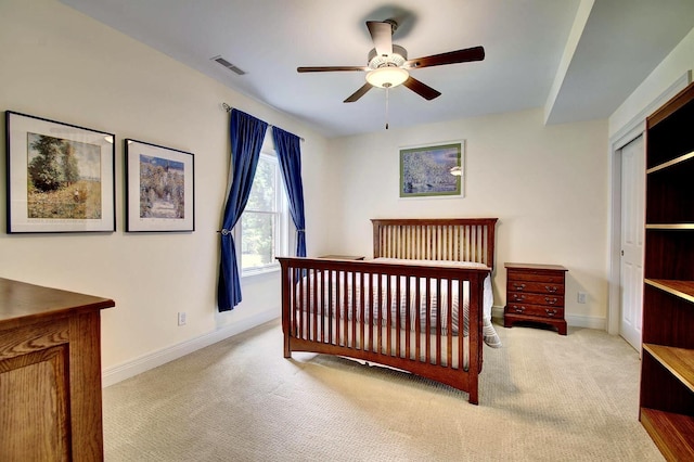 3257 Ivy Ridge Dr, Taylor Mill, KY 41015 - bedroom featuring carpet flooring, baseboards, a ceiling fan, and a closet