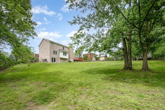 8 Whispering Woods Ln, Alexandria, KY 41001 - view of yard with central AC unit