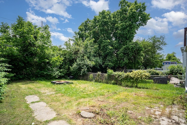 view of yard