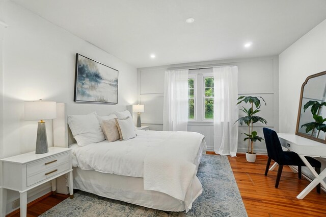 1126 Audubon Rd, Park Hills, KY 41011 - bedroom featuring wood finished floors and recessed lighting