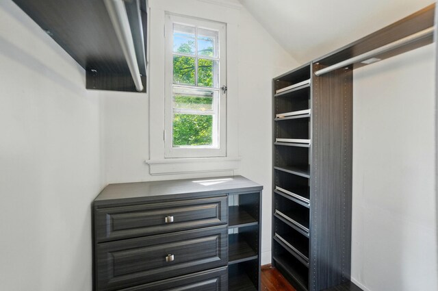 1126 Audubon Rd, Park Hills, KY 41011 - walk in closet featuring vaulted ceiling