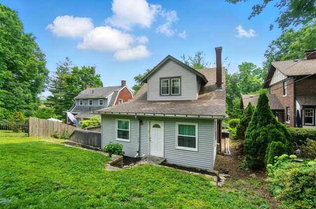 1126 Audubon Rd, Park Hills, KY 41011 - rear view of property with a chimney and a shingled roof