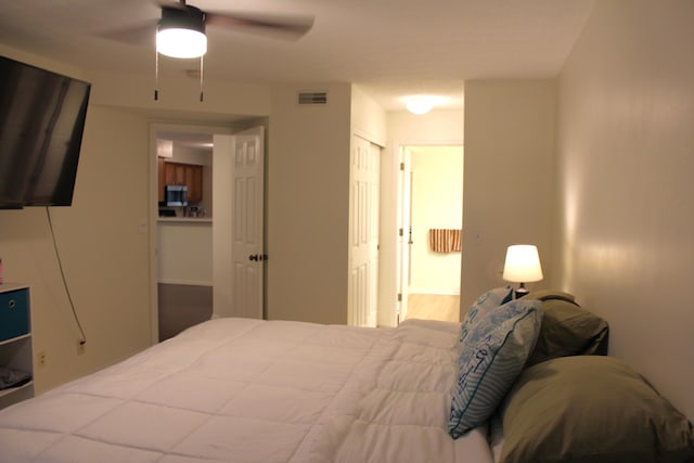 515 Telescope Vw Unit 103, Wilder, KY 41076 - bedroom with ceiling fan