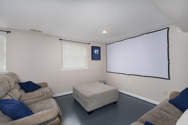 3350 Redbud Ct, Erlanger, KY 41018 - home theater featuring baseboards and recessed lighting