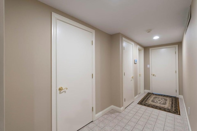 871 Bristow Rd, Independence, KY 41051 - entryway featuring baseboards, light tile patterned floors, and recessed lighting