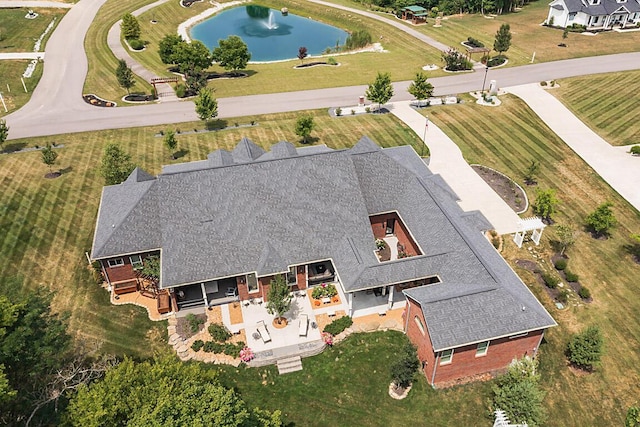 3270 Ballantree Way, Verona, KY 41092 - aerial view of property and surrounding area with a large body of water