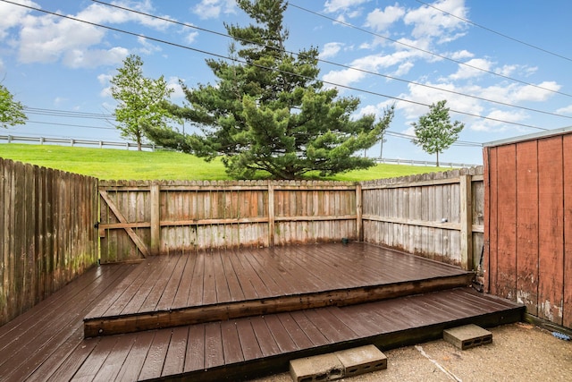 6753 Curtis Way, Florence, KY 41042 - deck with a fenced backyard