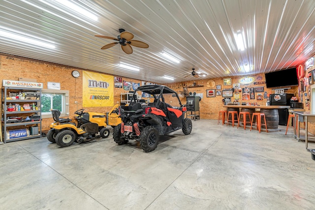 1019 Fisher Rd, Foster, KY 41043 - garage featuring a workshop area