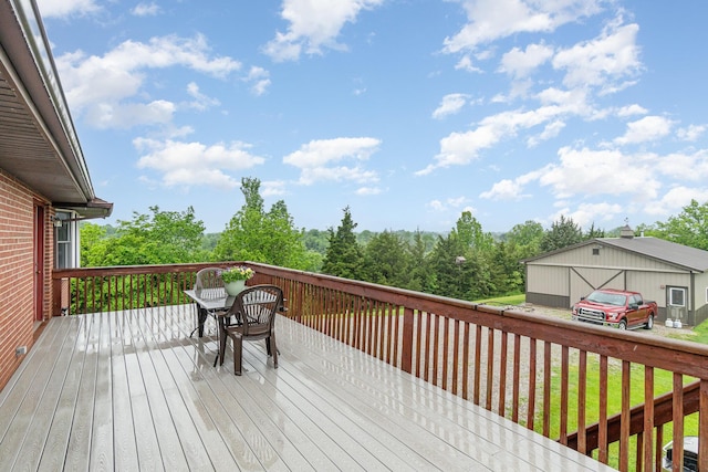 1019 Fisher Rd, Foster, KY 41043 - view of wooden deck