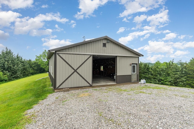 1019 Fisher Rd, Foster, KY 41043 - view of pole building featuring a lawn