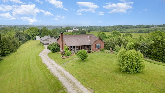 1019 Fisher Rd, Foster, KY 41043 - overview of rural landscape