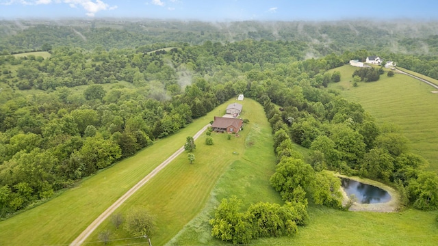 1019 Fisher Rd, Foster, KY 41043 - aerial view of sparsely populated area with a forest and a nearby body of water