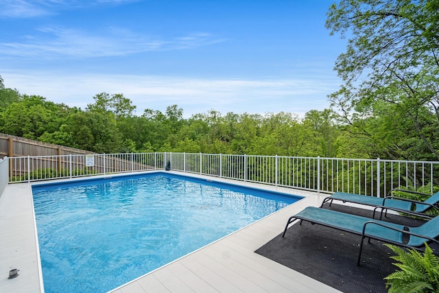 21 Laurel Ridge Dr, Alexandria, KY 41001 - view of swimming pool with a forest view