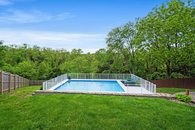 21 Laurel Ridge Dr, Alexandria, KY 41001 - view of swimming pool featuring a wooded view